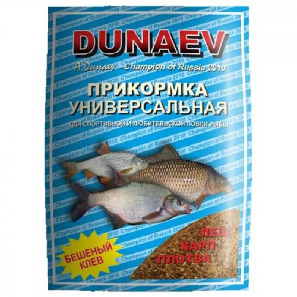 Прикормка зимняя готовая DUNAEV iCE-READY 0,5кг Универсальная