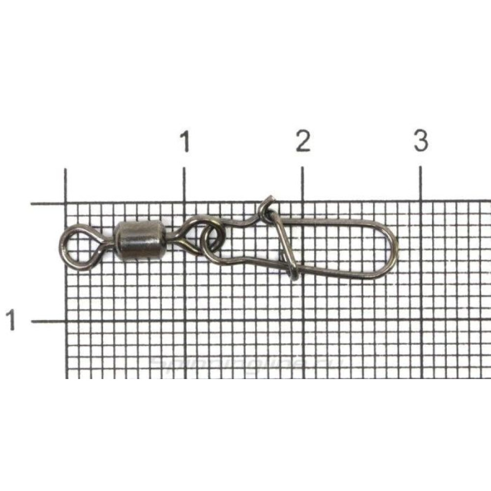 вертлюг nautilus с застежкой rolling swivel 0101 with snap №4