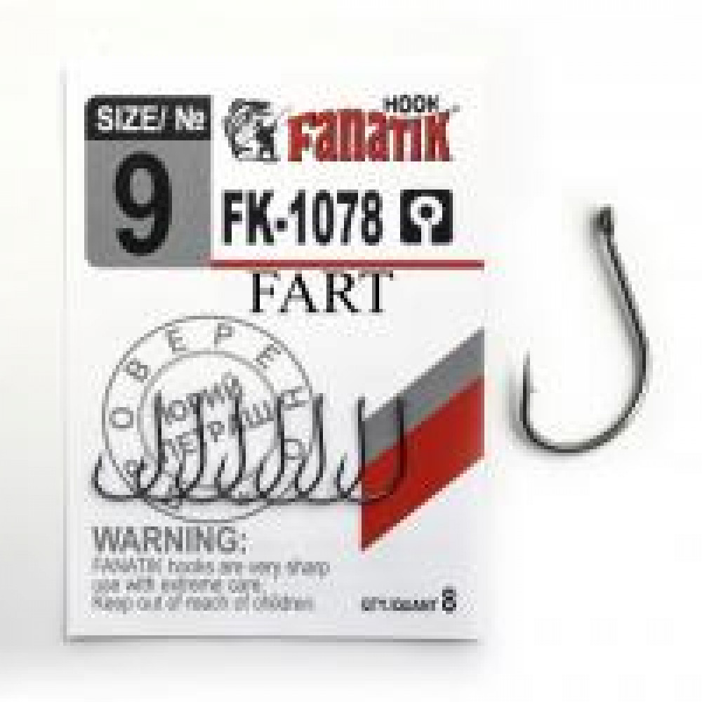 Крючок FANATIK Fart FK-1078 №9 уп.8шт.