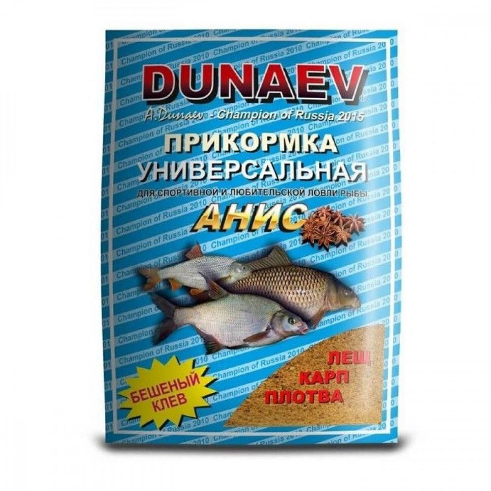 Прикормка DUNAEV КЛАССИКА 0,9кг Анис (лещ,карп,плотва)